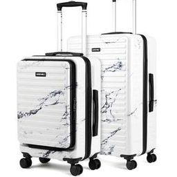 Set of 2 Men Striped Luggage Bags-21
