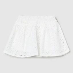 Girls Schiffili Embroidered A-Line Skirt-picture-13