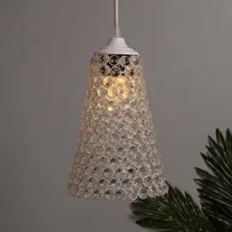 Crystal Cone Shaped Hanging Pendent Lamp-17