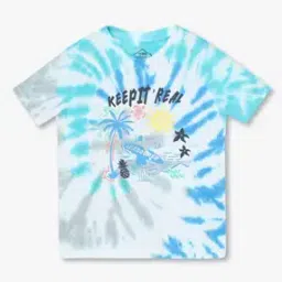 Boys Tie & Dye Round-Neck T-Shirt-image-5