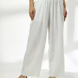 Women Schiffli Embroidered Palazzo-image-14