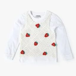Girls Patterned Regular Fit Top-picture-38