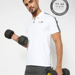 Men Placement Print Regular Fit Polo T-Shirt-picture-3
