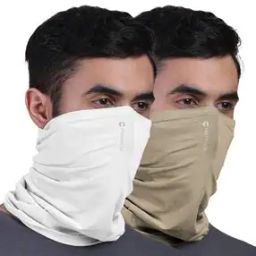 Pack of 2 Men Logo Print Bandanas-image-125