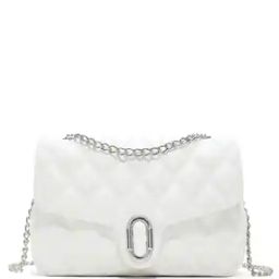 Women Quilted Sling Bag with Chain Strap-5
