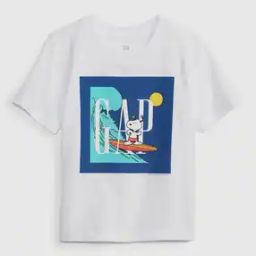 Brand Print Round-Neck T-Shirt-image-87