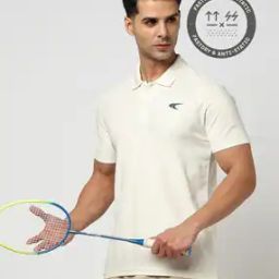 Men Regular Fit Active Polo T-Shirt-image-94
