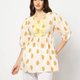 yousta Women Paisley Print A-Line Kurta-picture-20