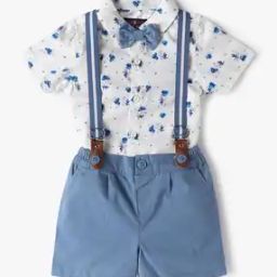 Boys All-Over Print Shirt & Shorts Set-picture-51