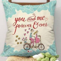 Love Quote Print Cushion 12" x 12"-47
