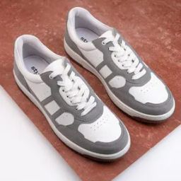 Men Colorblock Lace Up Sneakers-picture-13