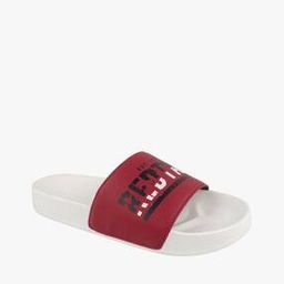Open-Toe Slip-On Flat Slides-2