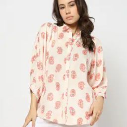 Women Floral Print Relaxed Fit Shirt-picture-29