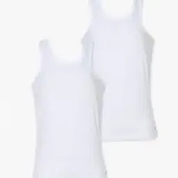 8816 Super Combed Cotton Round-Neck Sleeveless Vest with Extended Length for Easy Tuck-image-85