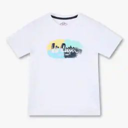 Boys Brand Print Regular Fit Round-Neck T-Shirt-image-58