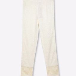Micro Print Pants with Elasticated Waist-image-10