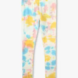 Girls Tie & Dye Basic Leggings-image-1