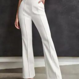 Slim Fit Trousers with Elasticated Waistband-image-49