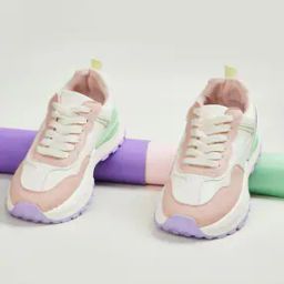 Women Colourblock Lace-Up Casual Shoes-picture-40