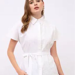 Regular Fit Embroidery Shirt-image-29