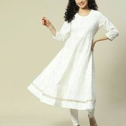 Women Floral Print Flared Kurta with Pants-picture-15