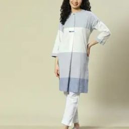 Women Striped Straight Kurta-image-42