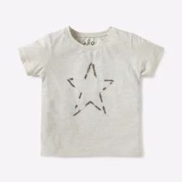 Heathered Crew-Neck Top with Embellishments-image-55