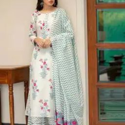 Women Floral Kurta Set-image-21