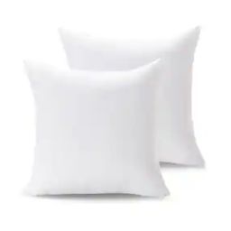 Set of 2 Microfiber Square Shaped Cushion Filler 16" X 16"-picture-21