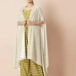 Floral Print Open-Front Shrug with Dipped Hem-6