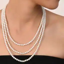 Women Pearl-Beaded Multi-Strand Necklace-image-48