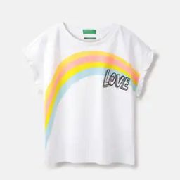 Girl Micro Print T-shirt-picture-39