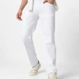 Men Regular Fit Stretchable Washed Jeans-image-7