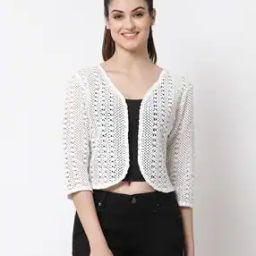 Open-Front Lace Shrug-10