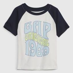 gap kids Logo Print Crew-Neck T-Shirt-picture-44