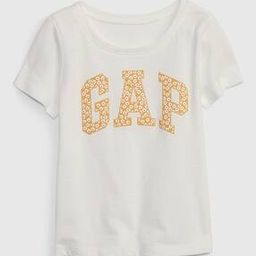 Girls Filled Logo Print Relaxed Fit Round-Neck T-Shirt-image-33