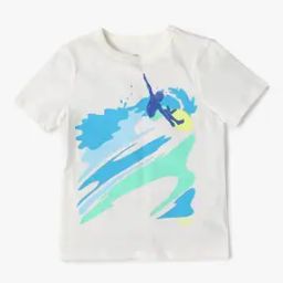 Graphic Print Round-Neck T-Shirt-image-30