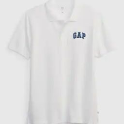 Logo Print Regular Fit Polo T-Shirt-image-98