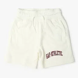 Boys Logo Print Regular Fit Shorts-image-88
