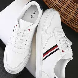 styli Men Casual Contrast Striped Sneakers-picture-23