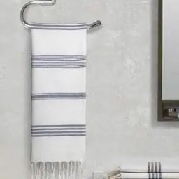 Pack of 4 Striped Hand & Face Towels-image-100