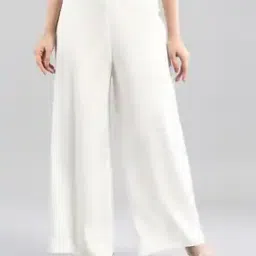 Women Palazzos with Semi-Elasticated Waist-image-54