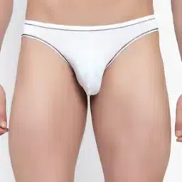 Briefs with Elasticated Contrast Waistband-image-94