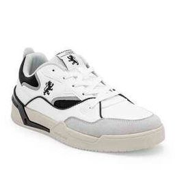 Men Colourblock Lace-Up Sneakers-14
