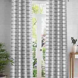 Set of 2 Printed Door Curtains-image-80