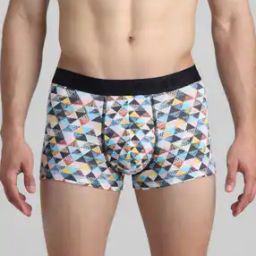 Men Checked Trunk with Elasticated Waist-picture-28