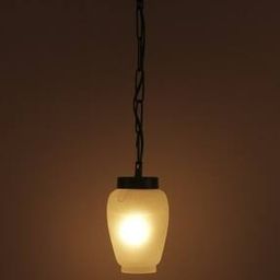 Devansh Milky Glass Hanging Lamp-image-1