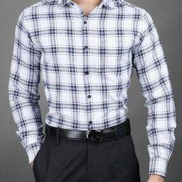 Spread Collar Shirt with Full Sleeves-image-74