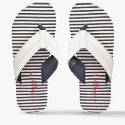 Striped Thong-Strap Flip-Flops-image-77