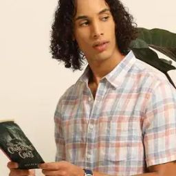 Men Checked Regular Fit Shirt-picture-9